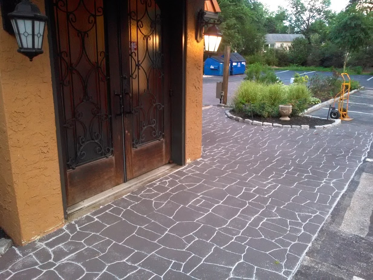 Patterned Stamped Concrete Contractor Main Line, PA